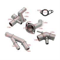 Radiator Flange Coolant Water Pipe As Picture Shows Aluminum Coolant Housing Set Stable Reliability Direct Replacement China Mainland