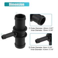 Engine Coolant Hose Connector for BMW For MINI Cooper S R53 17127518614 OEM Fit for Manual Transmission Vehicles China Mainland