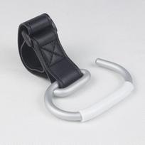 Creative PU Baby Stroller Hooks Solid Color Stroller Accessories Hanging Hook Cartoon Cart Organizer Stroller Accessories Pram