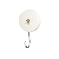 2pcs Powerful Suction Rotating Suction Cup Hook Plastic Removable Wall Mount Hanger Adjustable Waterproof