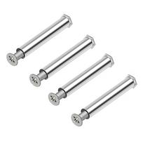 4pcs Chassis Fan Screws Quieter Operation PC Case Fan Screws Not Hurt Fan Cooling Fan Mount Screws for DIY Modified Cooling Fan
