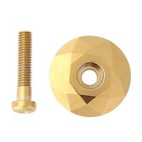 28.6mm Bicycle Headset Fork Tube Cap Steerer Plug MTB Fork Road Bicycle Part CNC Cycling Stem Top Bowl Cover with Screw