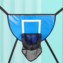 Mini Basketball Hoop Set with Pump and Mini Ball Easy To Assemble Trampoline Accessory for Trampoline and All Ages China Mainland