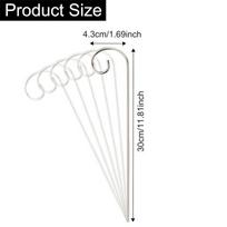 Garden Labels Hooks 30-Piece Rust Proof Gardening Supplies Garden Markers Plant Sign Hanger for Flower Vegetable Tree Outdoor