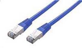C-TECH kabelio pataisos laidas Cat5e, FTP, mėlynas, 0,5 m