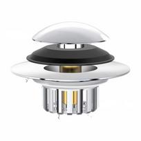 Universal Design Tub Stopper Lift And Turn Pop Up Mechanism Bathtub Drain Filter Hair Filter Drain Cover Bathtub Drain Plug