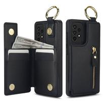 For Samsung Galaxy A16 A15 A14 A13 A12 A54 A53 A52 A73 A72 A71 Wallet Case with Card Holder,Premium Leather Magnetic Clasp Cover For Galaxy A12 5G juoda