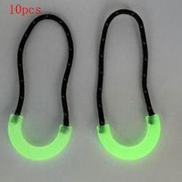 10 Pcs Glow In The Dark Zipper Head Luminous Zipper Pull Rope Anti-lost Backpack Clothes Jackets Slider Head Sewing Repair Kits
