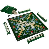 Scrabble Didysis Sulankstomas Leidimas su Besisukančia Medine Žaidimo Lenta