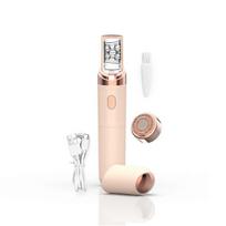 Epilators Hair Removal for Women - Smooth Glide Epilator and Removal 2-in-1 - Mini Size Epilating Plucker for Face Armpits Back Portable Smooth Skin H rožinė