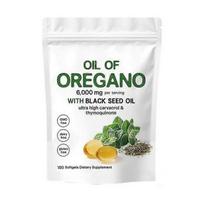 Oregano Oil Nutrition Gel for Body Care 180 Count-White CD