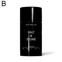 Salt  Stone Unisex Black  Oud ExtraStrength AluminumFree Deodorant