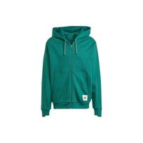 adidas Lounge French Terry Full-Zip Sweatshirt 'Collegiate Green' Men's IQ3427 XL