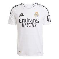 adidas Real Madrid 24/25 Home Authentic Jersey Asia Sizing 'White Black' Men's JX2137 M