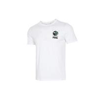 PUMA Graffiti Photo Print Short Sleeve T-Shirt 'White Blue Red' Men's 531307-02 S