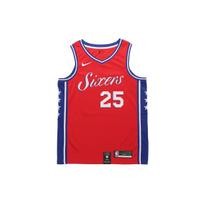 Nike NBA 76ers Ben Simmons Basketball Jersey Philadelphia 76ers Red Men's 877219-658 S