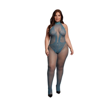 Shots Le Desir Plus Bodystocking Lace & Fishnet Queen Size XL-4XL