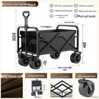 Heavy-Duty All-Terrain Outdoor Folding Wagon
