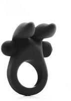 Shots Satisfyer Rabbit Intimate Ring Silicone Flexible Juodas