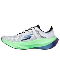 Skechers Aero Tempo Professional Racing Competition Full-Length Carbon Plate Ultra-Light Cushioning Rebound Wide Fit Running Shoes 246091-WBLM 41