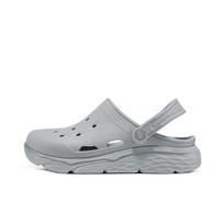 Skechers Foamies Comfortable Versatile Simple Fashion Clogs Men clogs Gray 243277-GRY 41