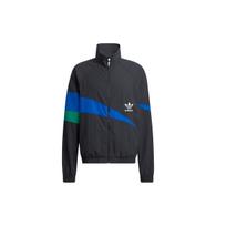 adidas originals Ts Track Top Contrast Color Stitching Pattern logo Sports Jacket Black Men's HF5942 L