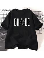Bride Ring Finger T Shirt Wounisex Female Wedding Finger T-Shirt Bachelorette Party Tshirt Engageunisext Bride To Be Hen Party Clothes S