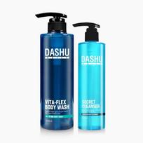 DASHU Daily Vita Body Wash + Vita Men's Cleanser SET