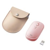 PLUS Mouse Jibun-iro Slim Portable Mouse Pink TW-MO001 428-835