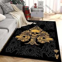 6 Styles Black Playing Card Ace of Spades Pattern Carpet for Living Room Bedroom Sofa Home Decor Non-slip Floor Mat Luxury Gift 40x60cm