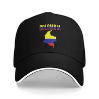 Unisex Colombia Heart Art Colombian Outdoor Hat  Sun Cap Casual Baseball Cap Sports Hats One Size
