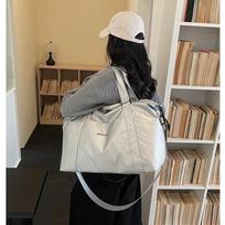 Large Capacity Nylon Tote Bag Women's Short-distance Travel Bag sidabras