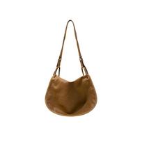 2026 Lazy Style Minimalist Soft Leather Tote Bag Large Capacity Single Shoulder Crossbody Commute Portable Cowhide Design