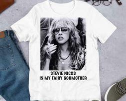 Singer Rock StevieNicks Is My Fairy Godmother Lover Glasses T Shirt Vintage XXXXL