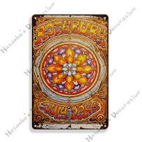 Folk Music Poster Bob Dylan Decorative Sign Rusty Metal Sign Home Bar Cafe Wall Decor Metal Plaque Wall Plate Industrial Decor (as the picture,20x30cm（7.8x11.8inch）)