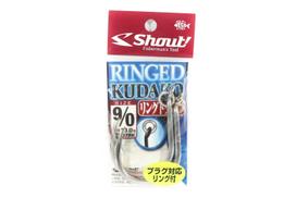 Shout 207-RK Ringed Kudako Power Jigging Single Hook Silver Size 9/0 (7902)