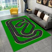 Child Playmat Highway City Traffic Playroom Area Rug Large,Carpet Rug for Living Room Bedroom Decor,Kids Play Non-slip Floor Mat 40x60cm 16x24 inch