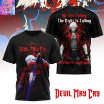 Devil May Cry We Are Fallingm The Night Is Calling Tears Inside Me 3D T-Shirt M