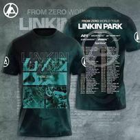 Linkin Park Tour 2026 3D All Over Printed Unisex TShirt All Size Gift For Fans S