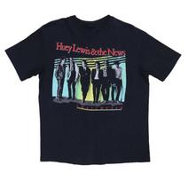 Vtg Huey Lewis  The News Small World Heavy Cotton T-shirt S-5XL S