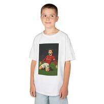 Kids Children's T-Shirt - Bruno Fernandes Knee Slide Celebration 130