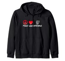 Peace-loving Antechinus Funny Marsupial Mouse Humorous Zip Hoodie