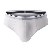 Men Briefs Wide Waistband Mid-rise Modal Panties Breathable 3D Cutting Quick-Drying Seamless Design Underwear L