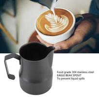 350ml Capacity Coffee Frothing Pitcher Hawksbill Nozzle Milk Steaming Jug  Coffee Making