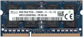 SK HYNIX 8GB 2RX8 PC3L-12800S 1600mhz Laptop RAM MEMORY HMT41GS6BFR8A-PB by Hynix [product]