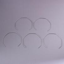 5Pcs 51/54/58mm Coffee Portafilter Basket Spring Clip Ring Wire For Breville Delonghi Expobar Rocket Coffee Machine