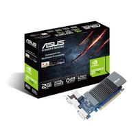 ASUS NVIDIA GeForce GT 710  2GB GDDR5  HDMI 2.0b  HDMI 1.4a  Fanless Design  2-Slot  GPU Tweak II  GT710-SL-2GD5-BRK