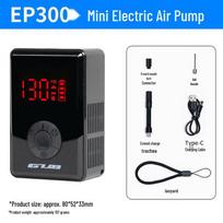 GUB EP300 Mini Electric Air Pump for French/American Valves - Portable Bike Inflator One Size