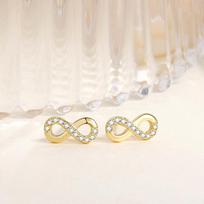 S925 Sterling Silver Mobius Necklace: Versatile, Luxurious Pendant with Niche Design & High-End Clavicle Chain for Women 925 Silver