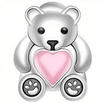 Charms Do Pandora Zawieszka Charms Miś Z Sercem Charmsy Trusky